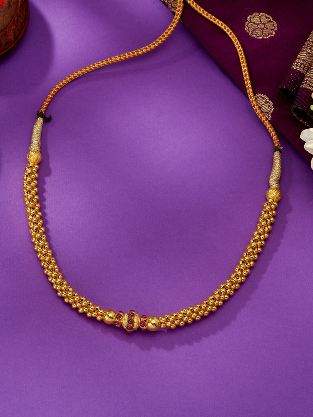 

P N GADGIL JEWELLERS 22 KT Gold Necklace -4.35 g