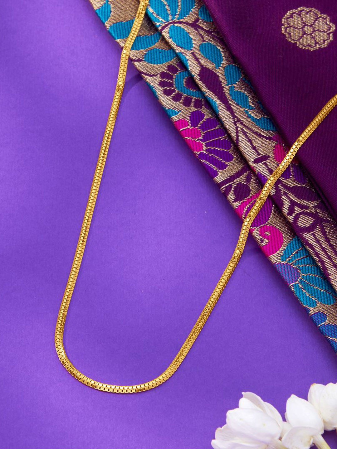 

P N GADGIL JEWELLERS Everyday Elegance Yellow Gold Chain For Unisex