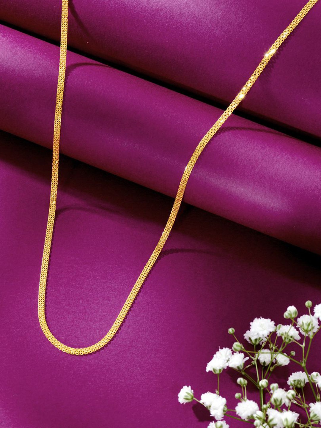 

P N GADGIL JEWELLERS Noble Unity Gold Chain for Men and Women