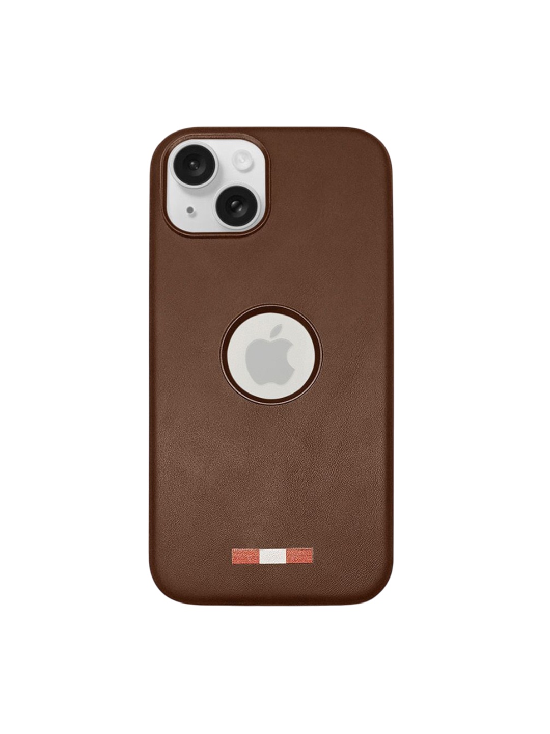 

TREEMODA Magsafe Leather iPhone 15 Plus Back Case, Brown