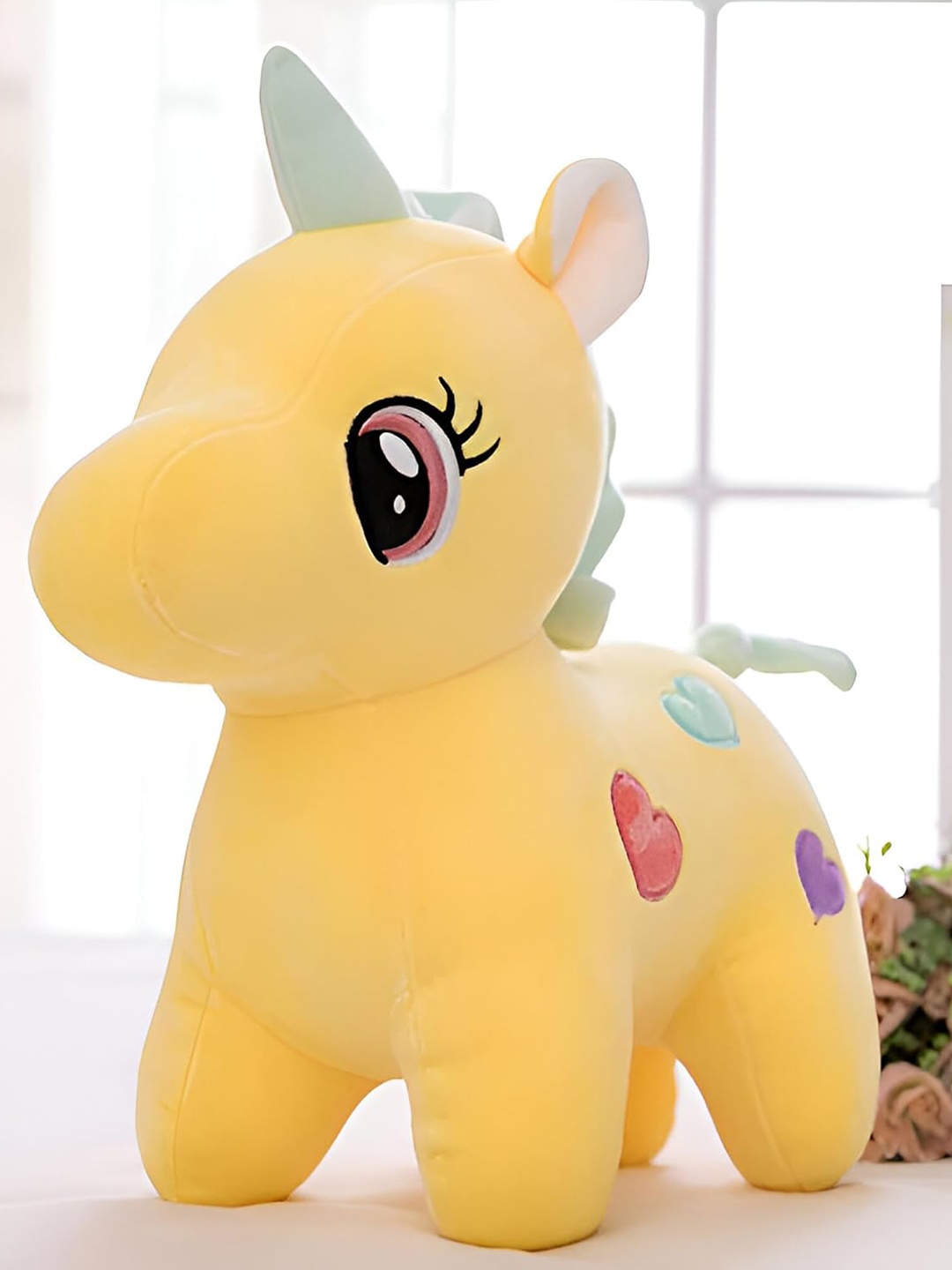 

VHE VERA CREATION Unicorn Soft Toy, Yellow