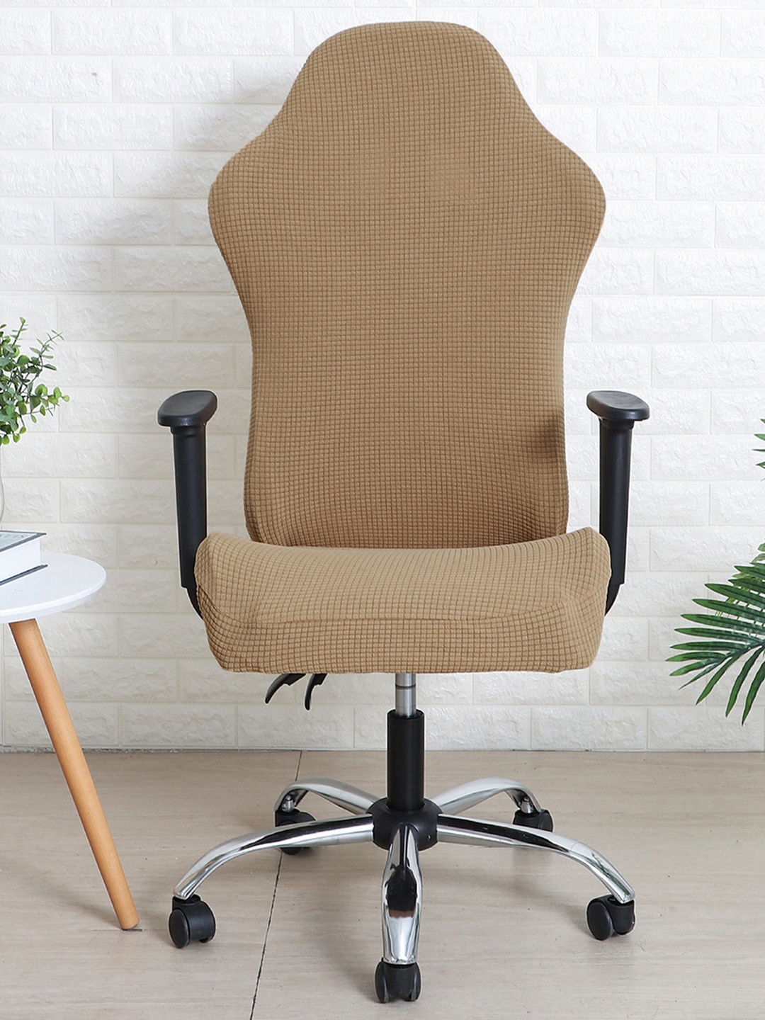 

HOKIPO Camel Brown Water Resistant Stretchable Gaming Chair Cover