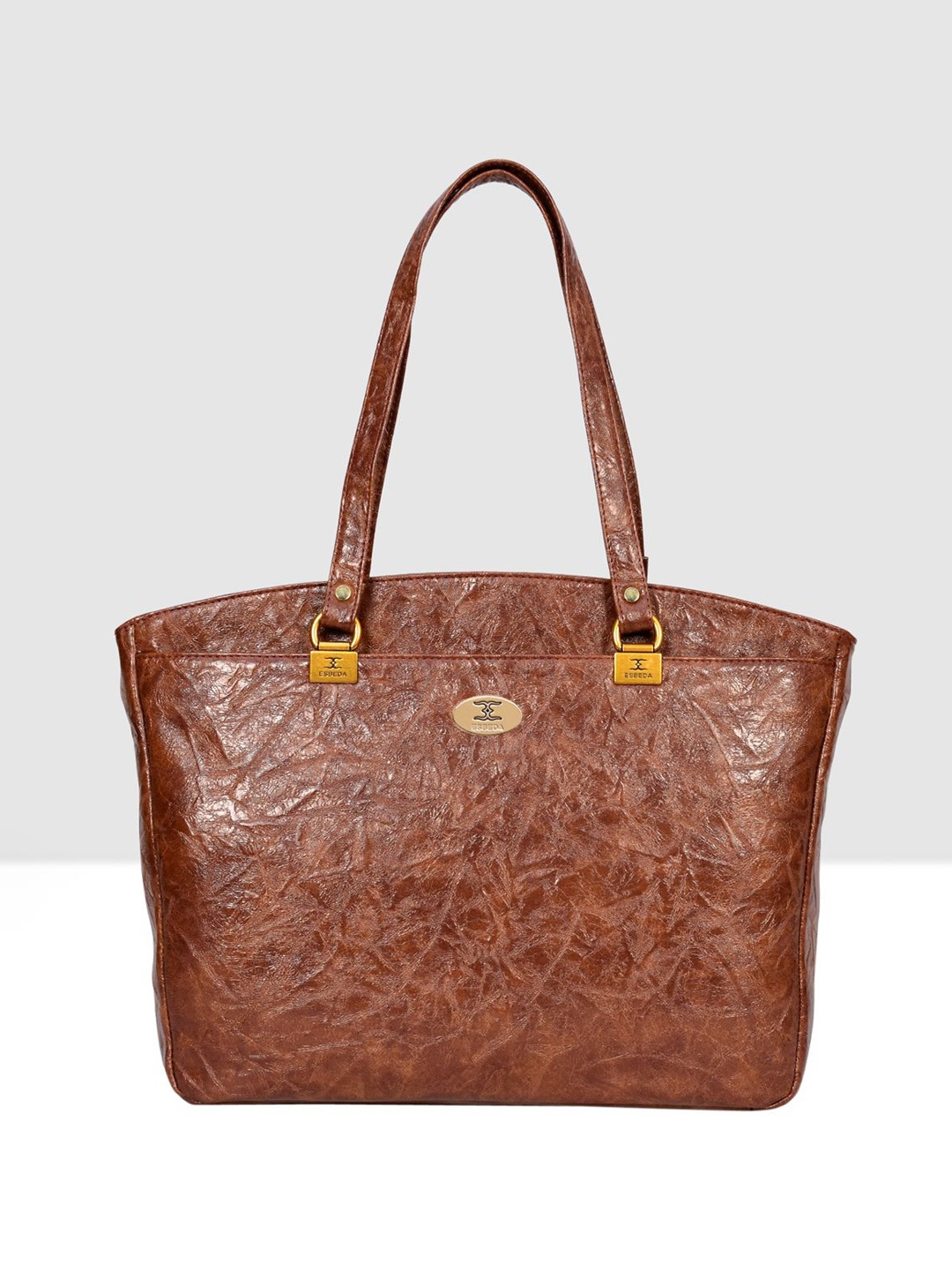

ESBEDA PU Swagger Shoulder Bag, Tan