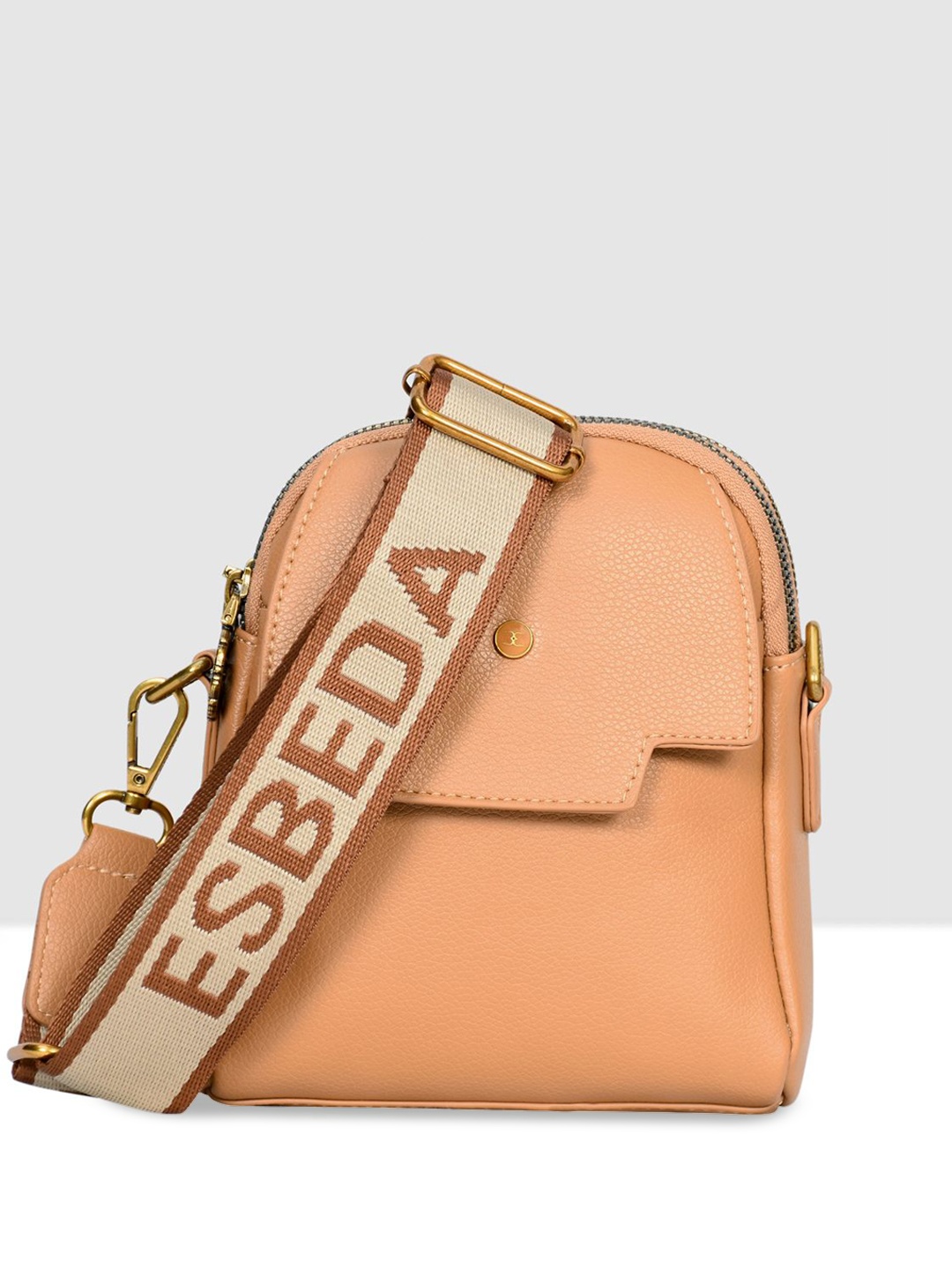 

ESBEDA PU Swagger Sling Bag, Tan