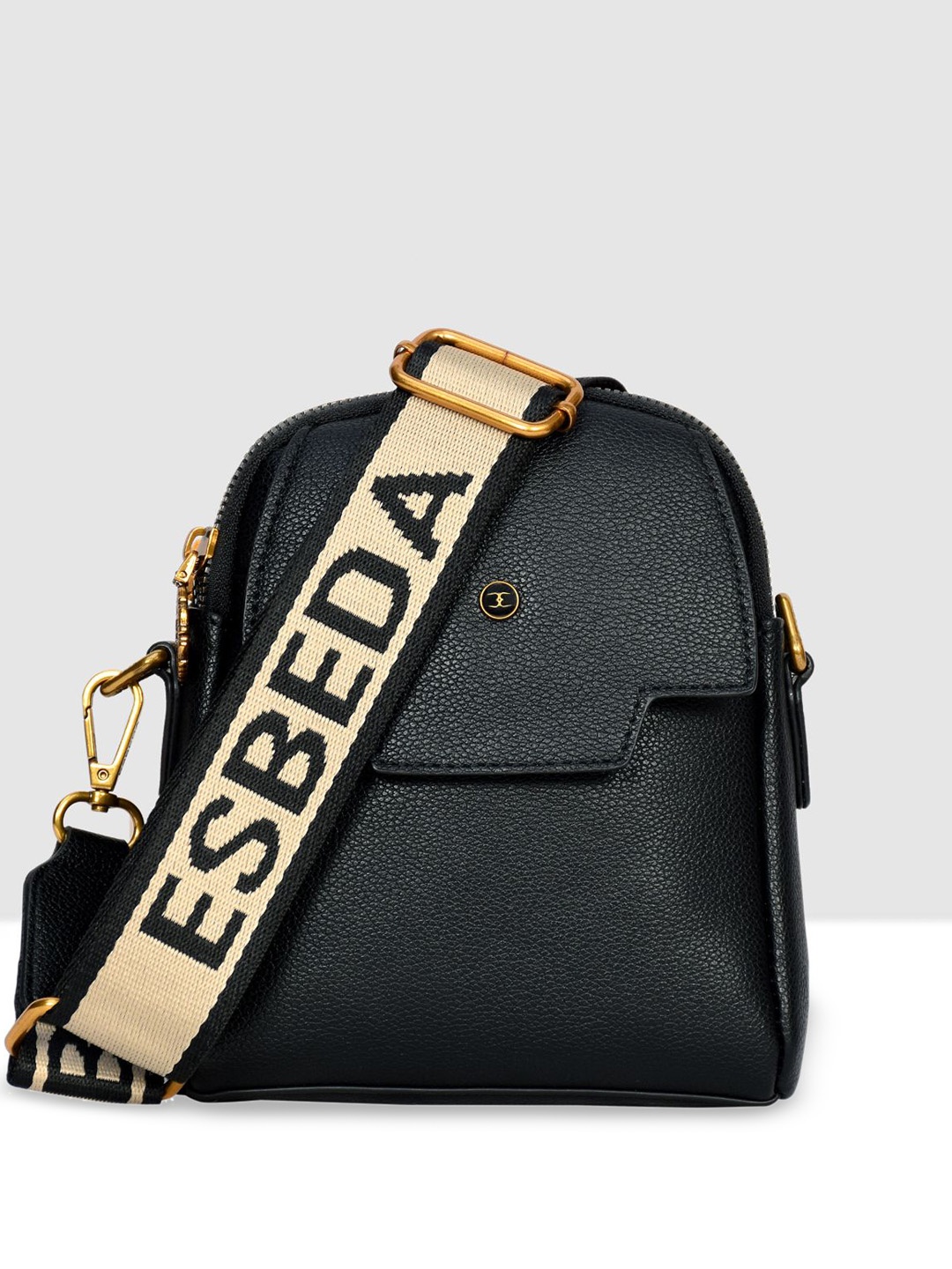 

ESBEDA PU Swagger Sling Bag, Black