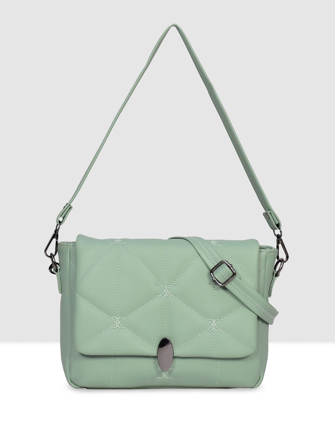 

ESBEDA PU Swagger Sling Bag, Green