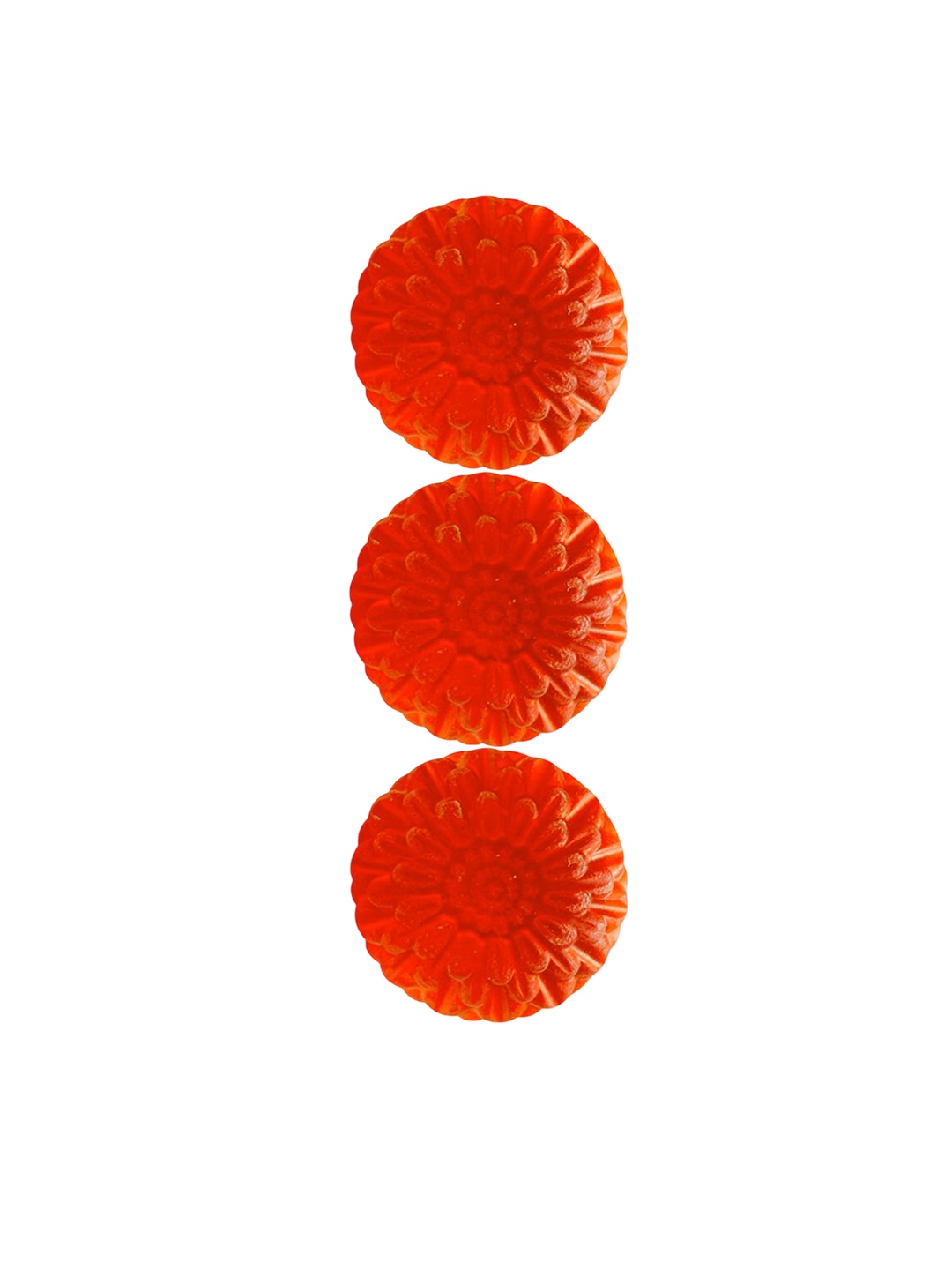 

GROOVY Set Of 3 Peach Perfection Vitamin C Bath Bar - 100 g Each, Red