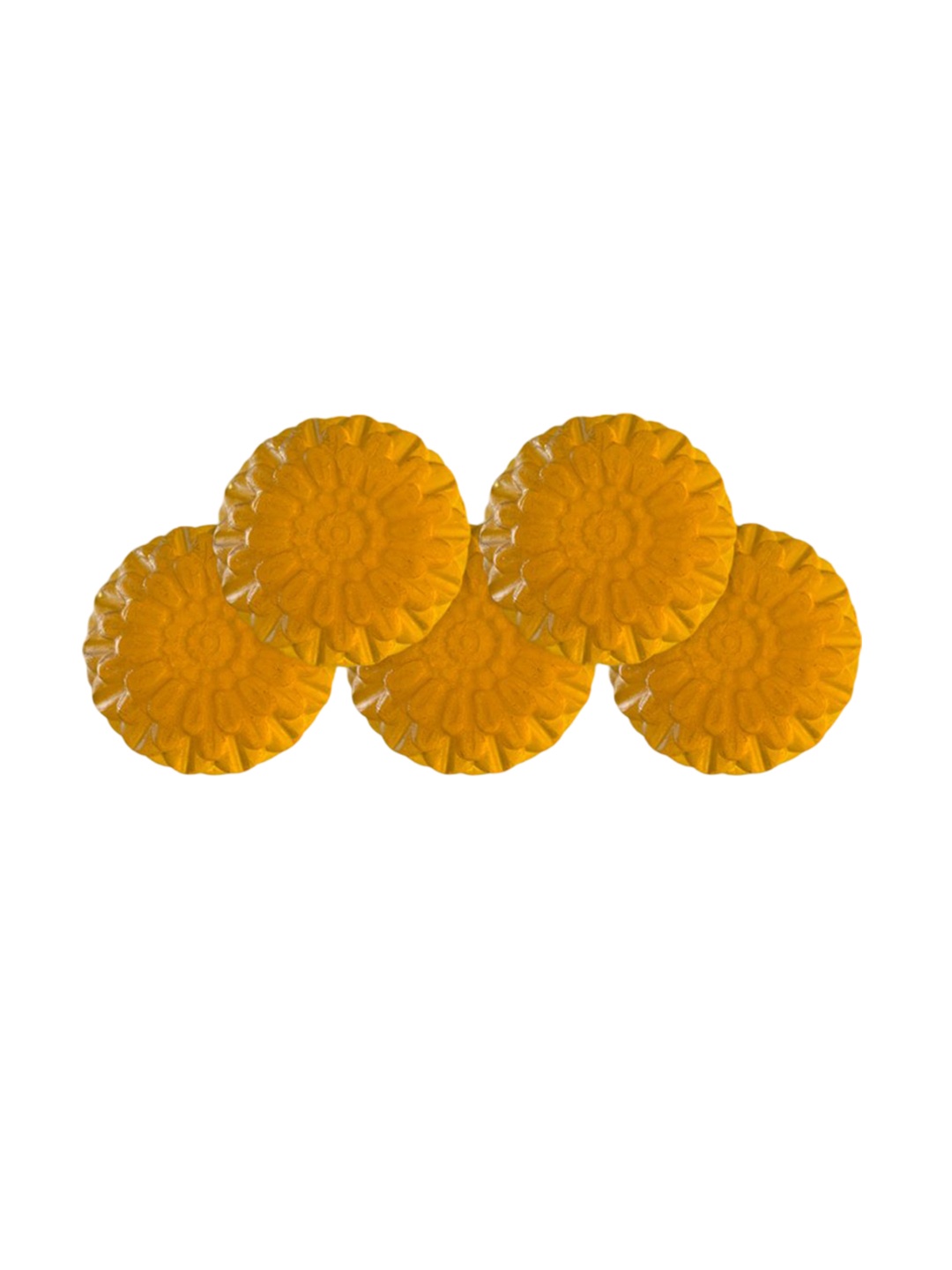 

GROOVY Set Of 5 Skin Lightening Kesar Soap - 100 g Each, Orange