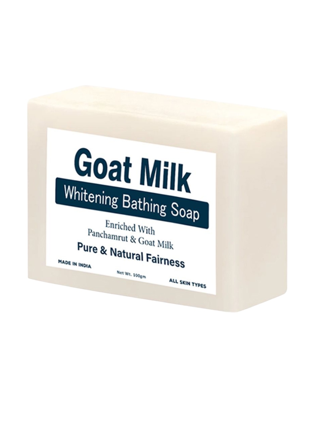 

GROOVY Goat Milk Whitening Soap With Kojic Acid & Shea Butter - 100 g, White
