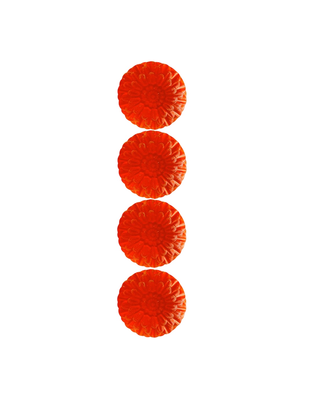 

GROOVY Set Of 4 Raspberry Refresh Vitamin C Bathing Bar - 100 g Each, Red