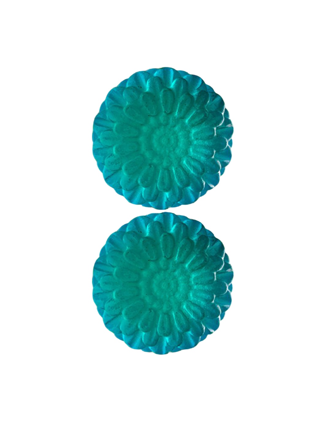 

GROOVY Set Of 2 Blue Stone Soaps - 100 g Each, Beige