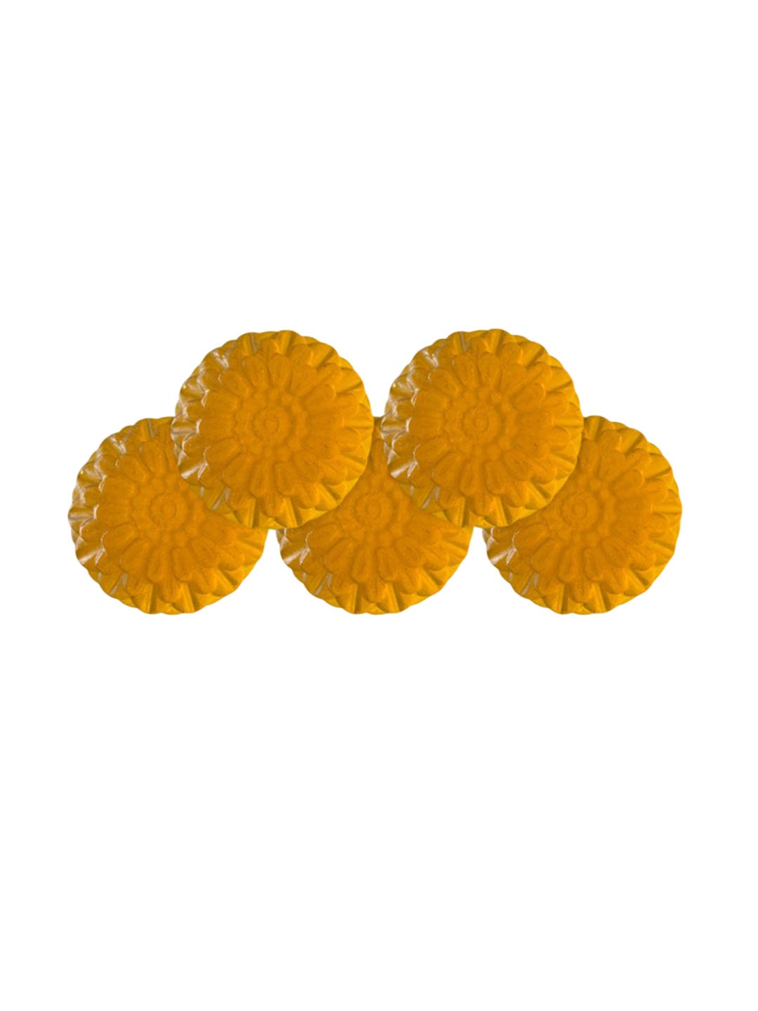

GROOVY Set Of 5 Rooibos Refresh Kesar Bar - 100 g Each, Orange