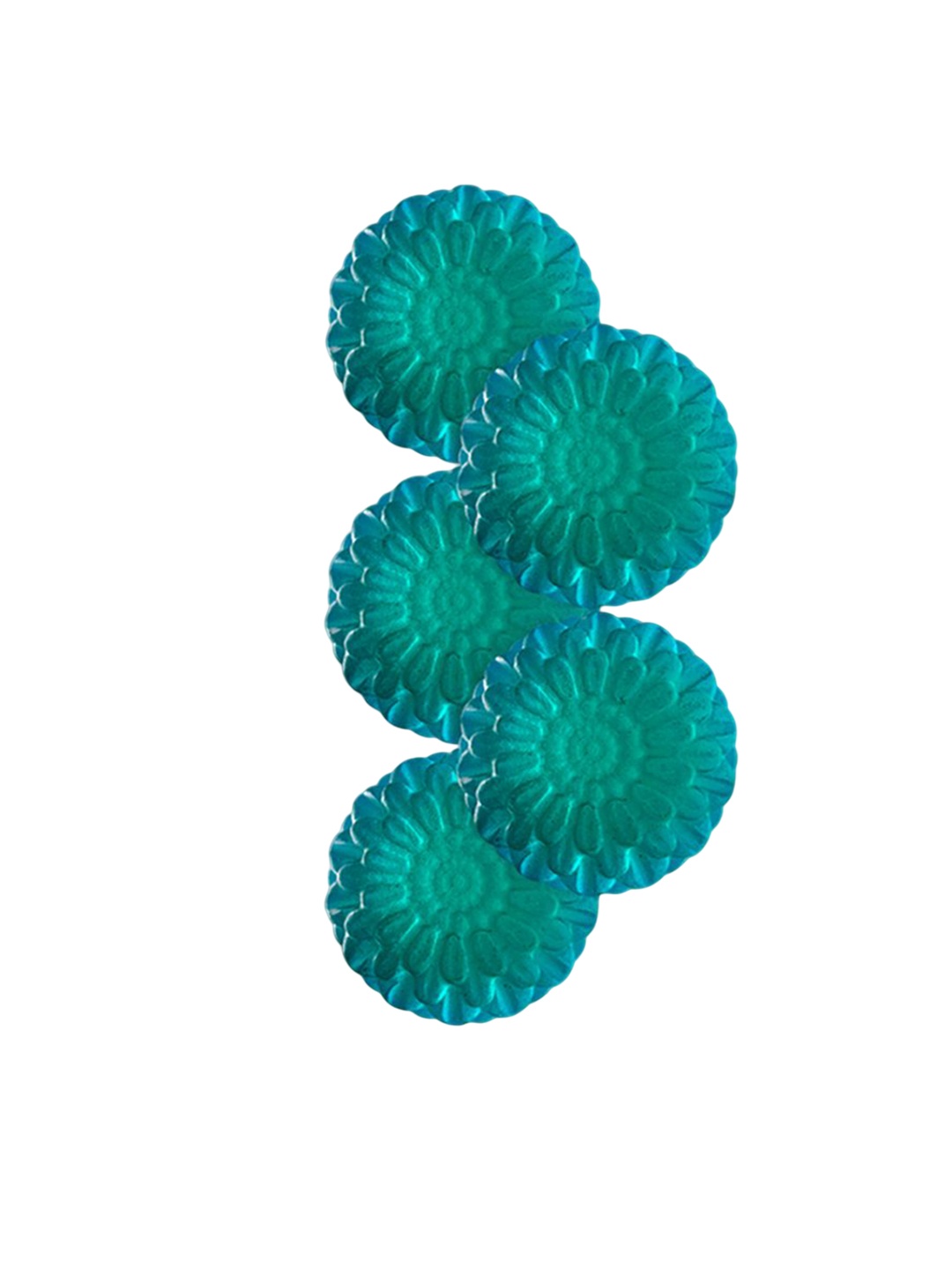 

GROOVY Set Of 5 Melon Madness Blue Stone Bathing Bar - 100 g Each, Green