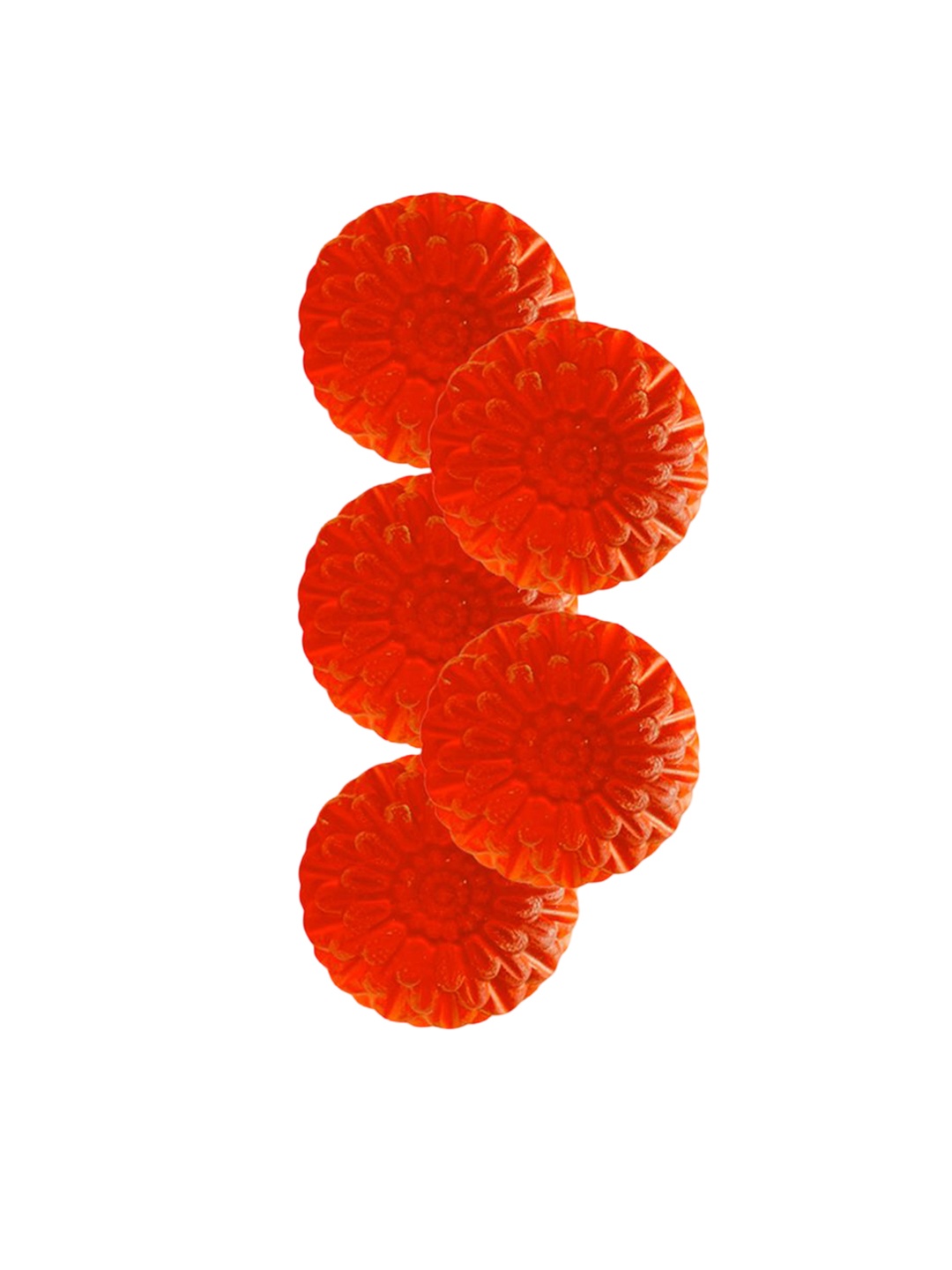 

GROOVY Set Of 5 Apple Aura Vitamin C Bathing Bar -100 g Each, Red