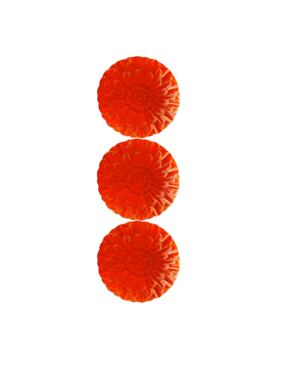 

GROOVY Pack Of 3 Vitamin C Soaps - 100 g Each, Red