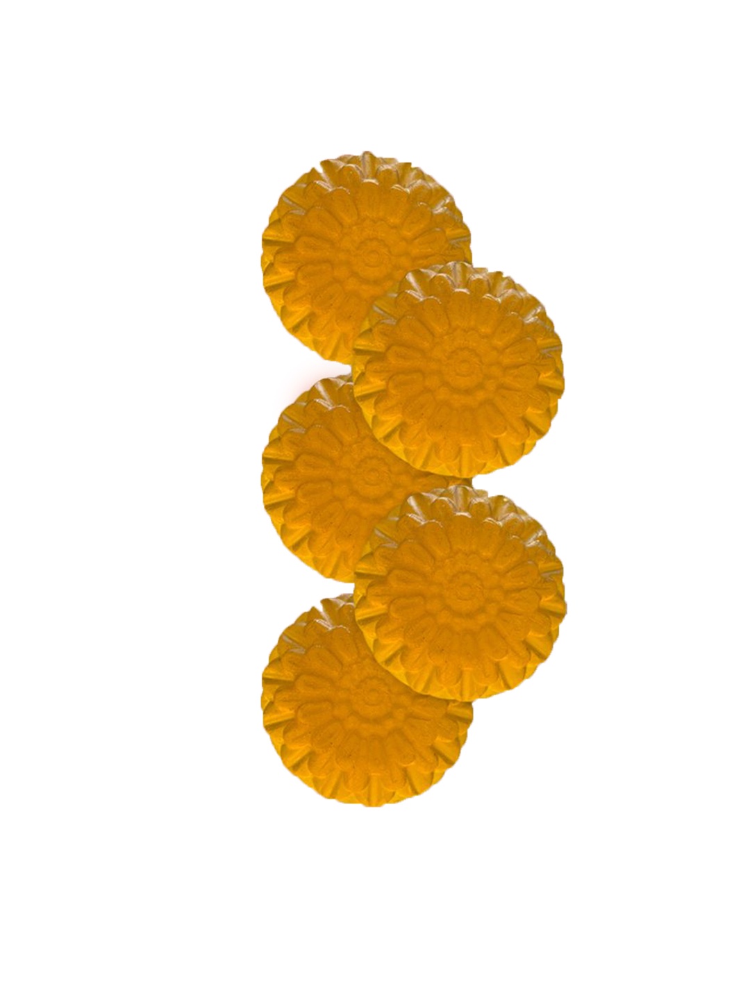 

GROOVY Set Of 5 Onion Oasis Kesar Bar - 100 g Each, Orange
