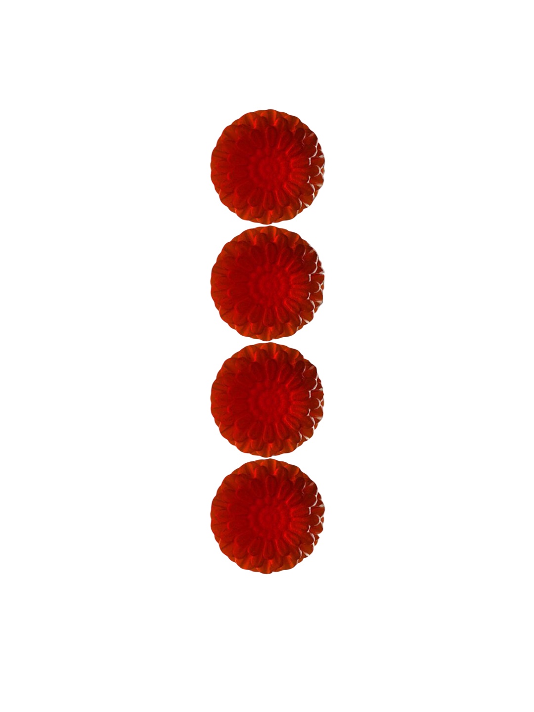 

GROOVY Set Of 4 Deep Cleansing Beetroot Bathing Soap - 100 g Each, Red