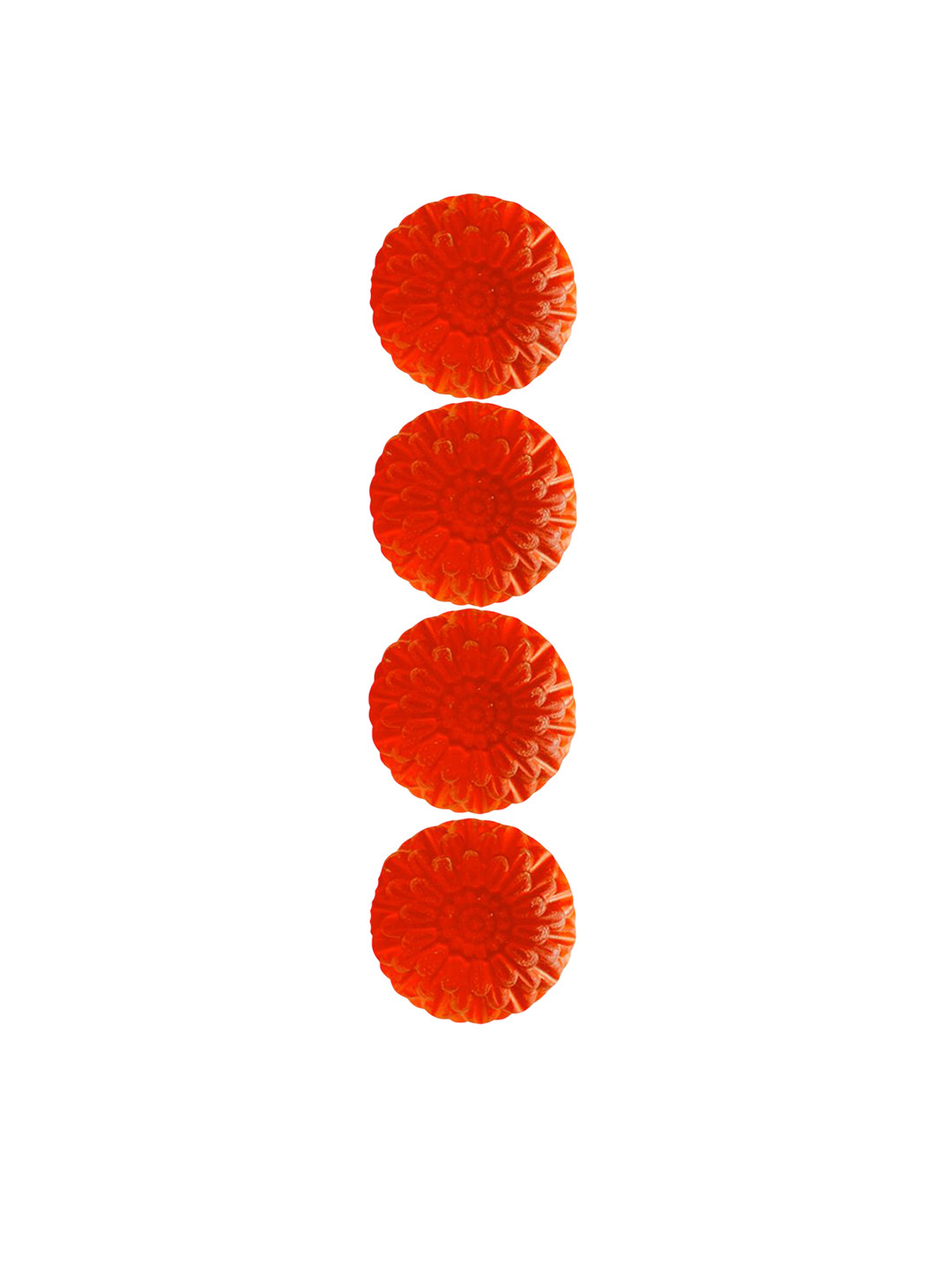 

GROOVY Set Of 4 Vitamin C Antibacterial Soaps - 100 g Each, Red