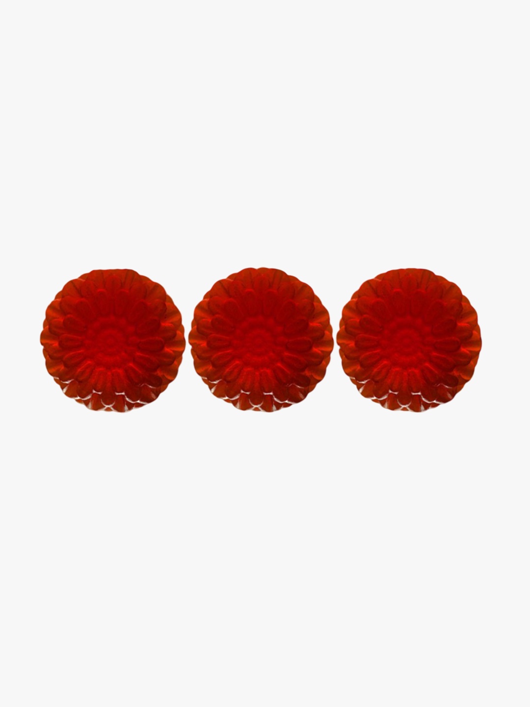 

GROOVY Set Of 3 Beet Root Antibacterial Soaps - 100 g Each, Red