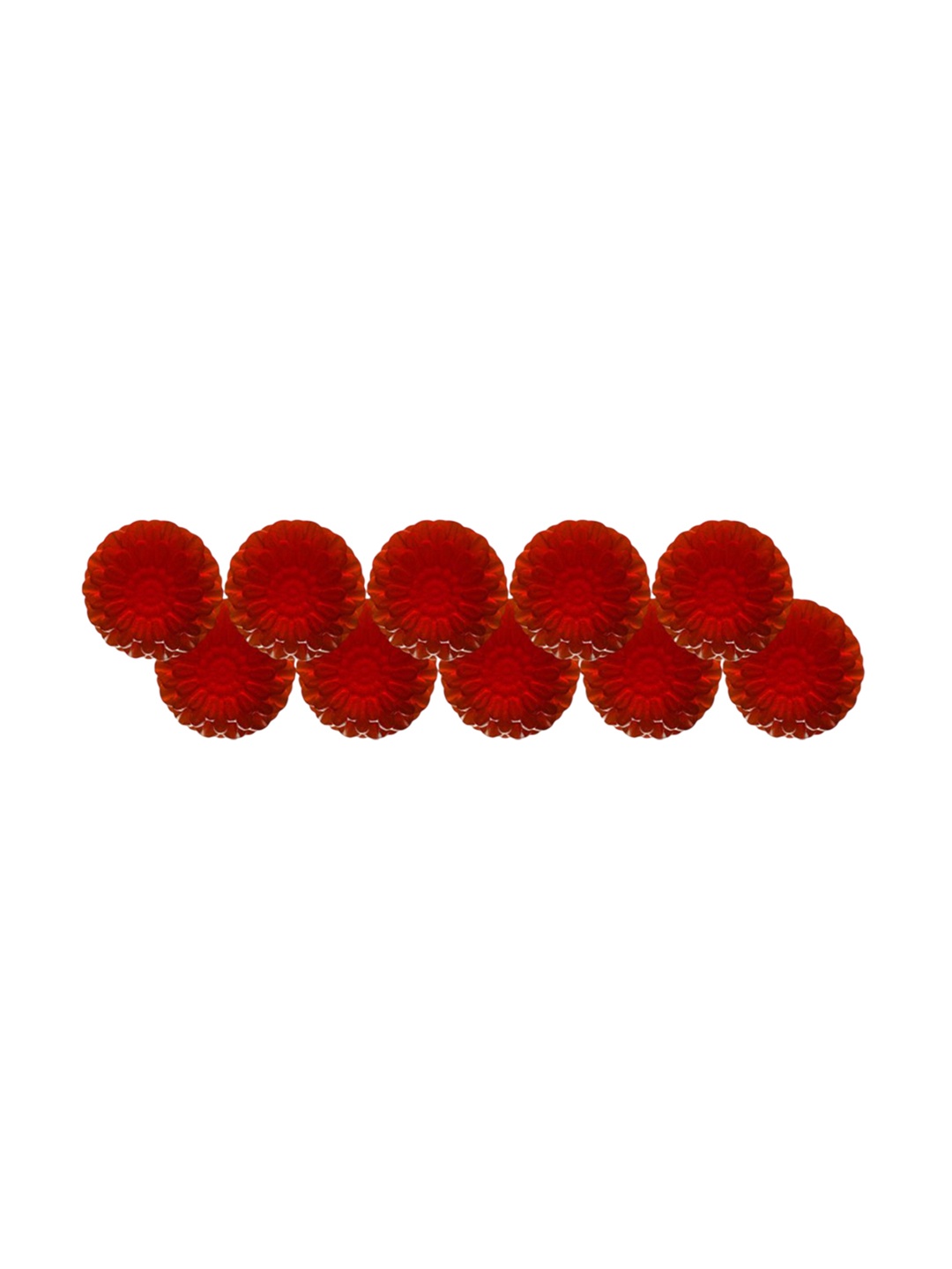 

GROOVY Set Of 10 Beetroot Bathing Soap- 100 g Each, Red