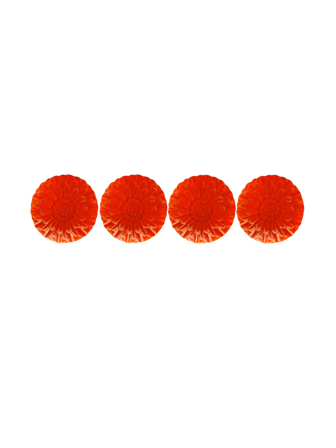 

GROOVY Set Of 4 Kiwi Kisses Vitamin C Bathing Bar - 100 g Each, Red