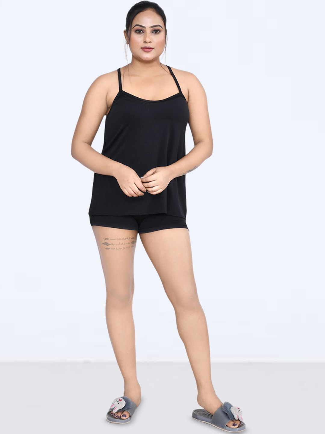 

RAPL Women Night suit, Black