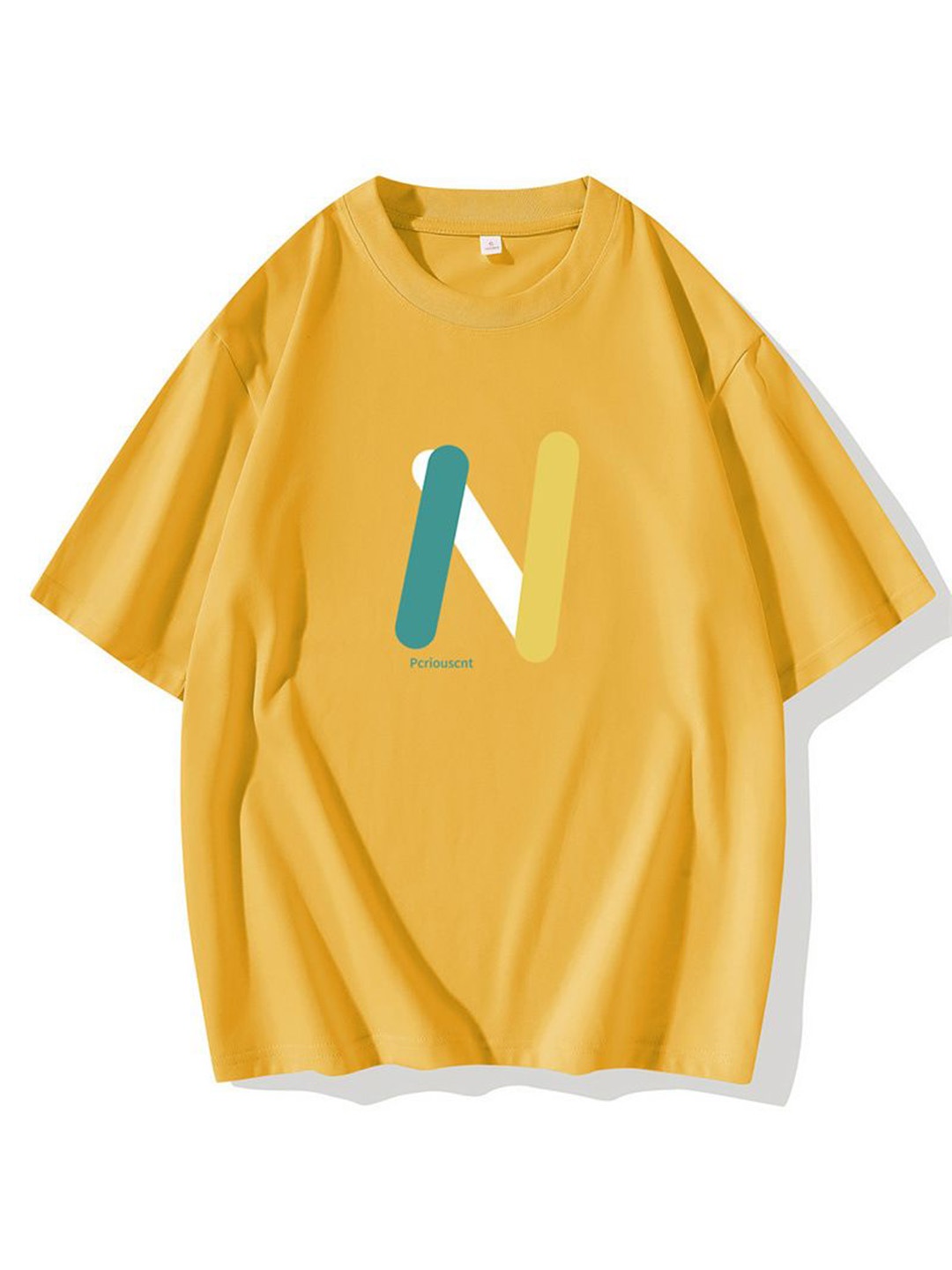 

StyleCast x Revolte Men Typography Printed Regular Fit T-shirt, Yellow
