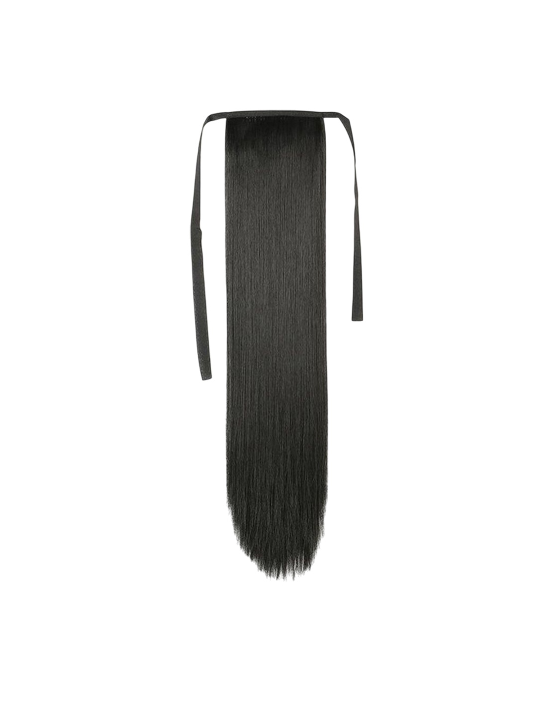 

D-Divine Full Head Ribbon Hair Extension Wig Black 21.6 Inch