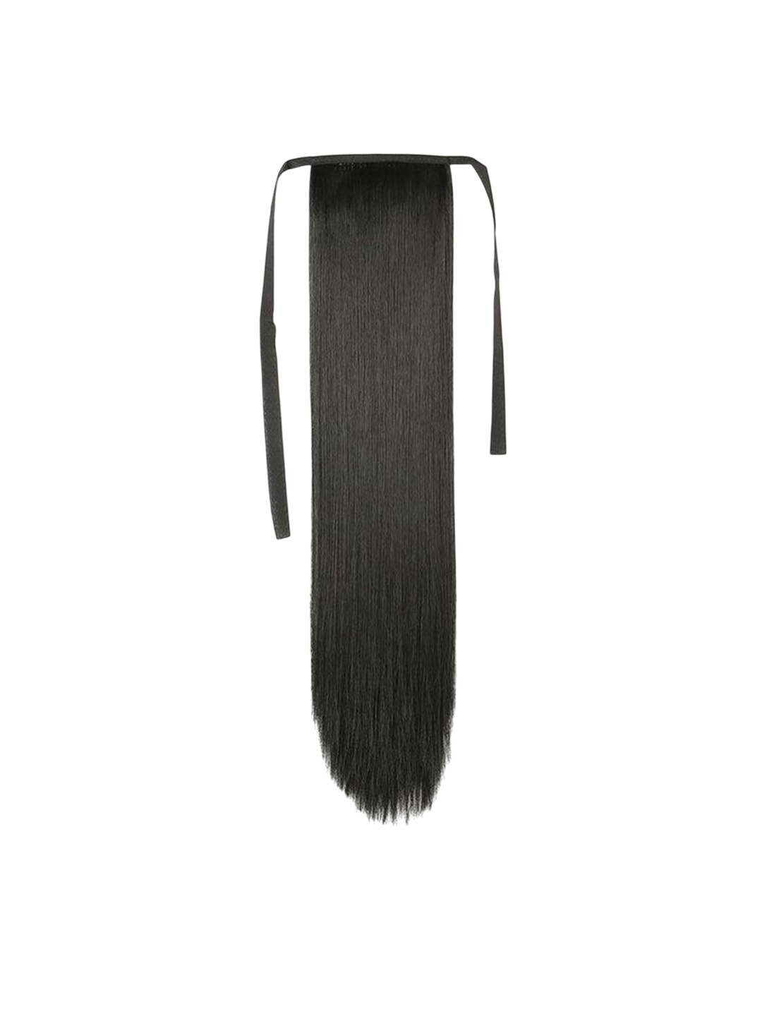 

D-Divine Full Head Ribbon Hair Extension Wig Black 21.6 Inch