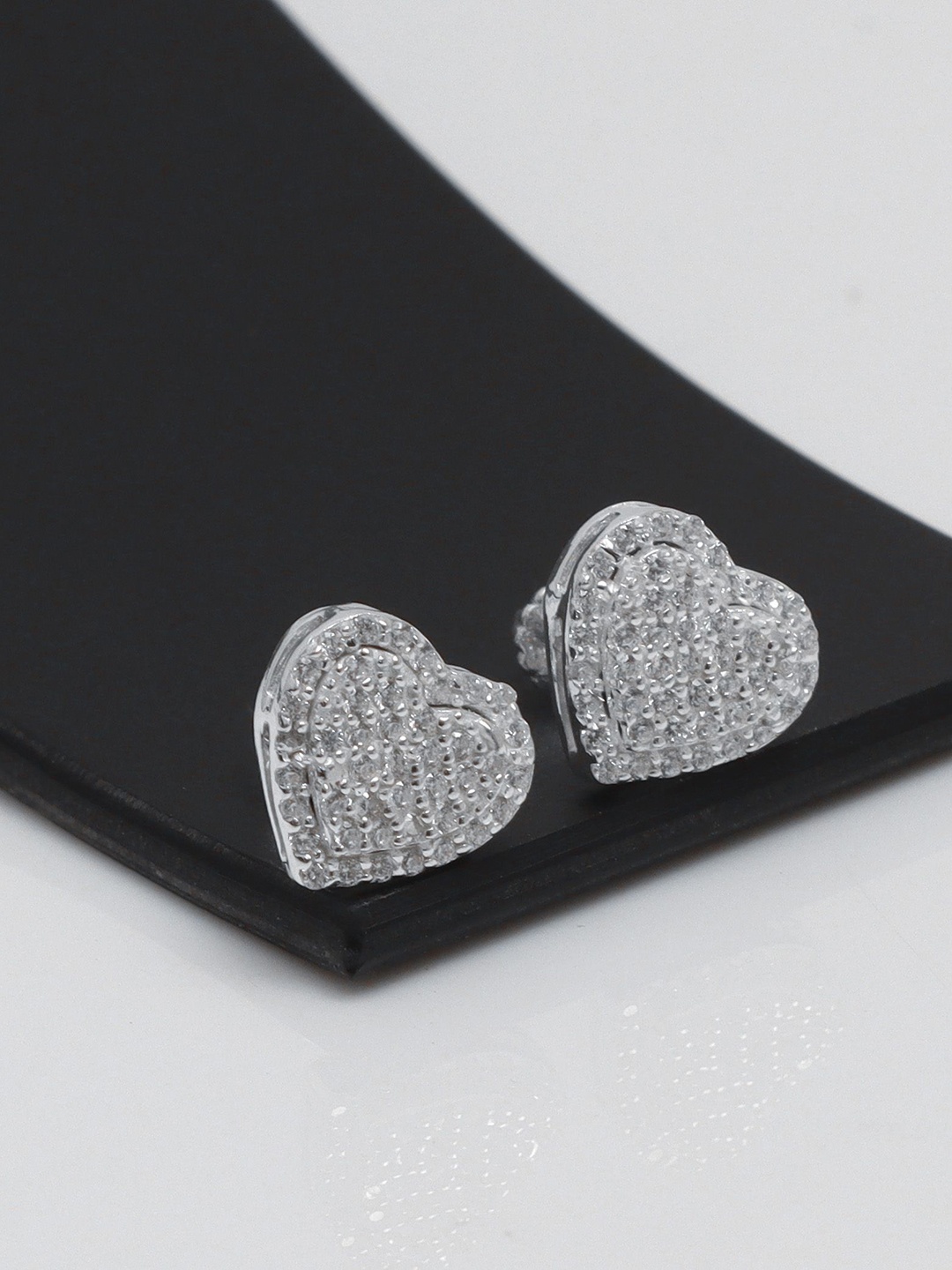 

LeCalla 925 Sterling Silver Contemporary Shaped Studs