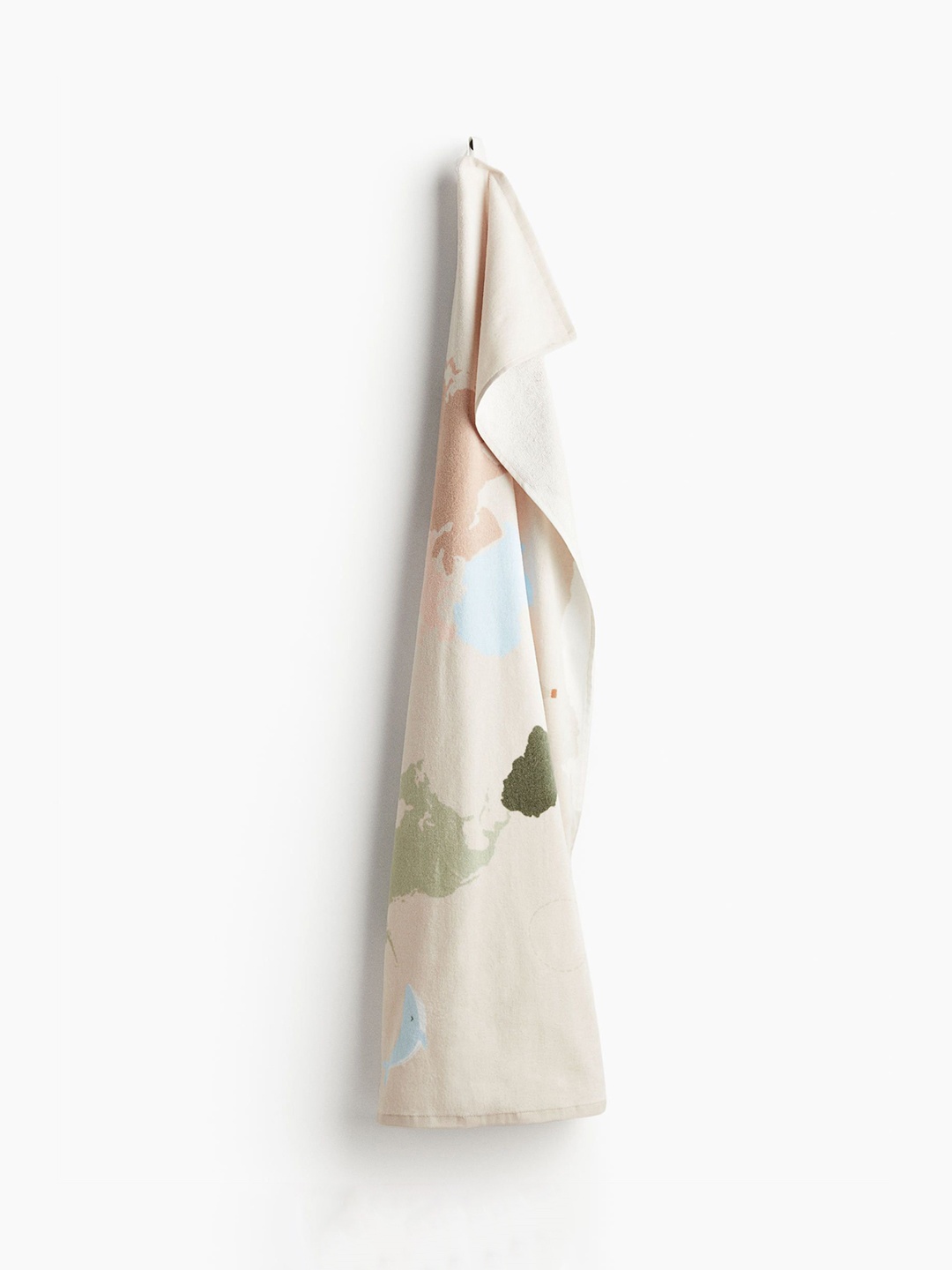 

H&M Beige-Coloured Boys Patterned Pure Cotton Bath Towel
