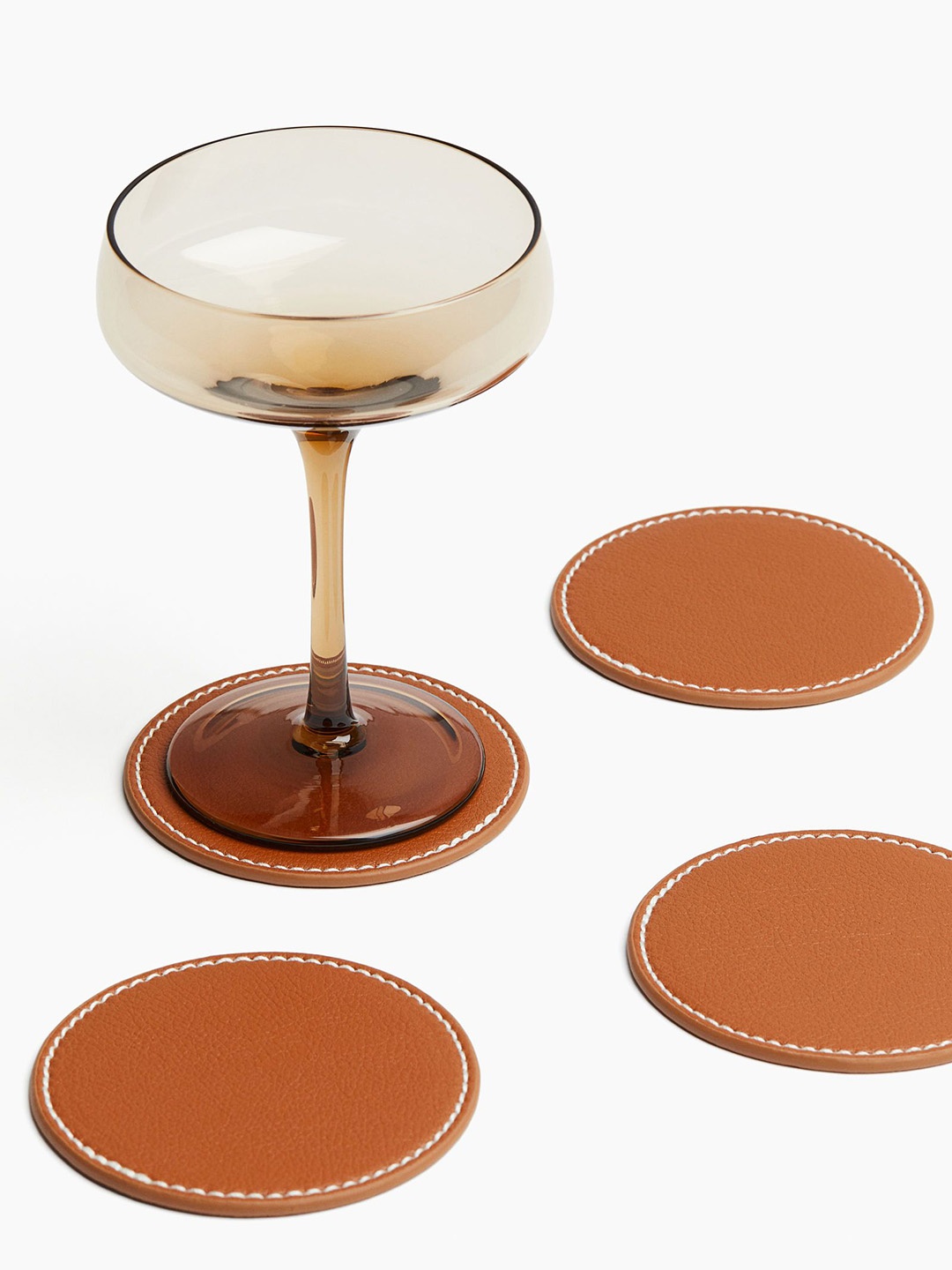 

H&M Brown 4-Pack Coasters