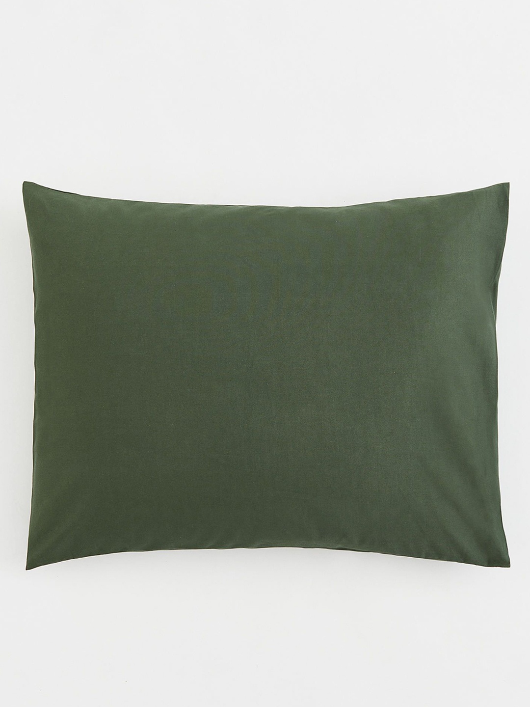 

H&M Green Cotton Pillowcase