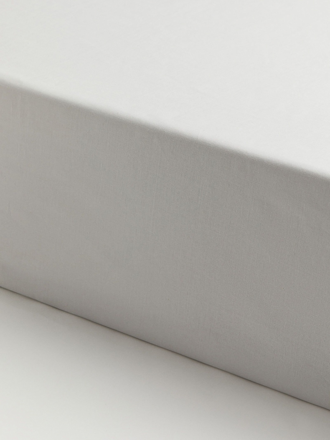 

H&M Grey Fitted Cotton Sheet