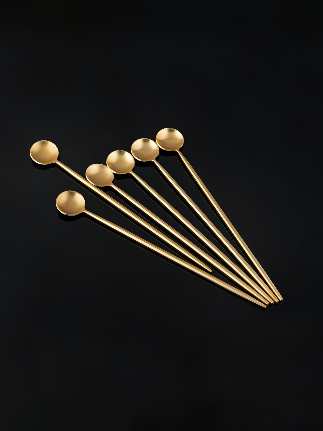 

Eyaas Gold-Toned 6 Pieces Stainless Steel Cocktail Stirrer