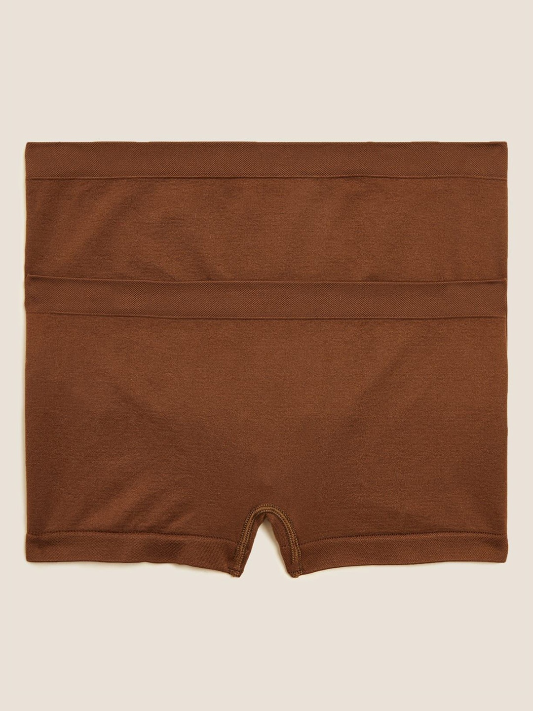 

Marks & Spencer Girls High-Rise Shorts, Brown