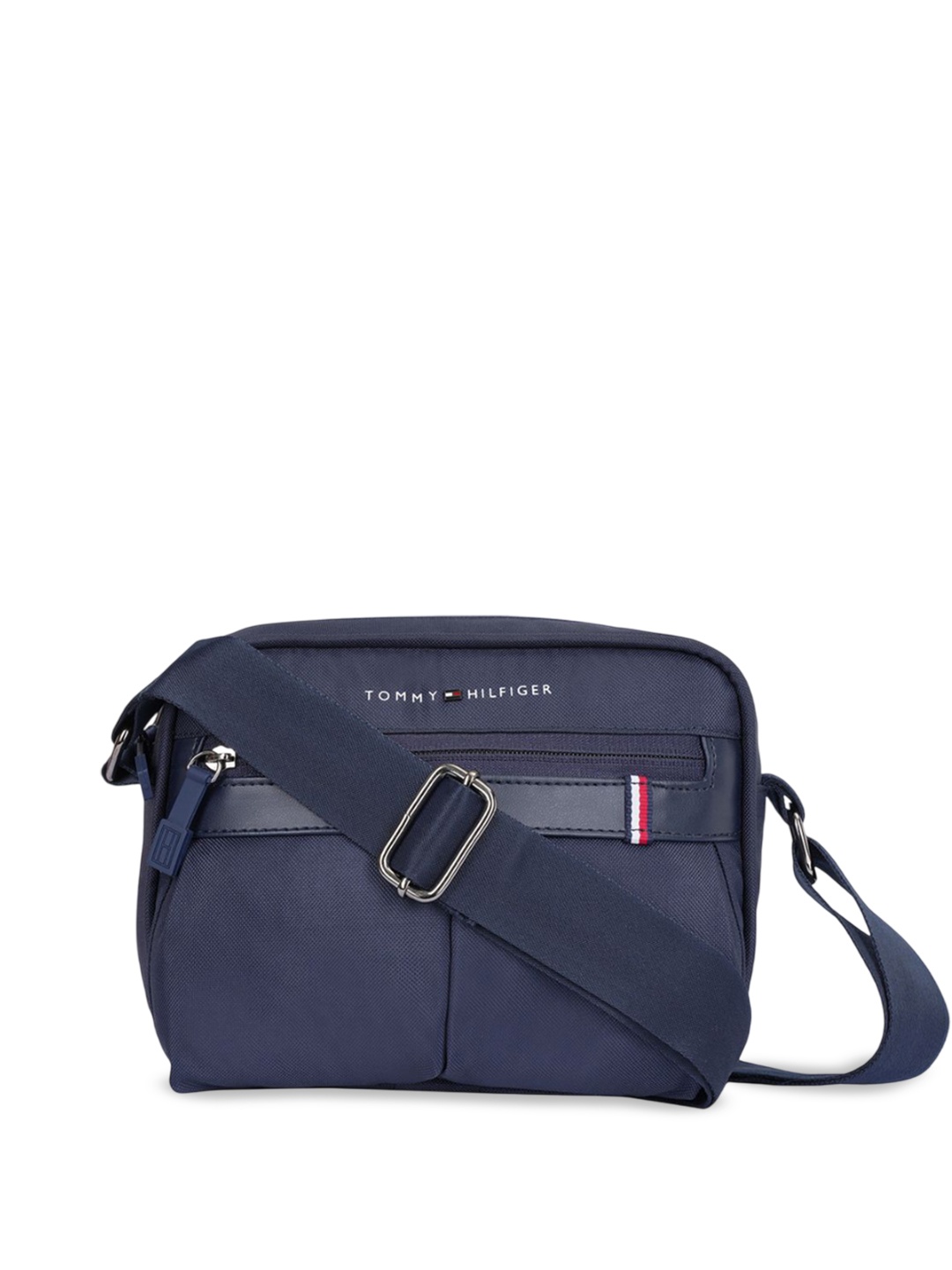 

Tommy Hilfiger Structured Sling Bag, Navy blue