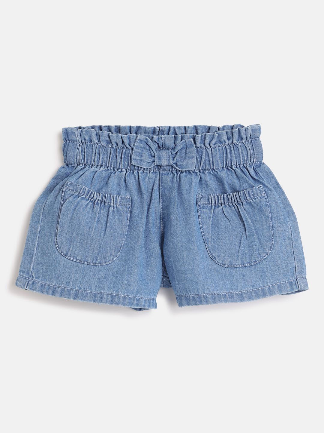 

Chicco Girls Regular Fit Cotton Shorts, Blue