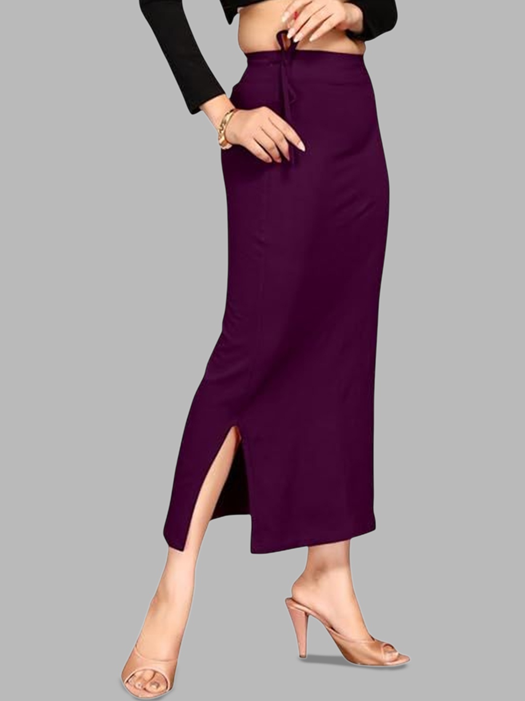 

ALYNE Women High Rise Stretchable Shapewear, Purple
