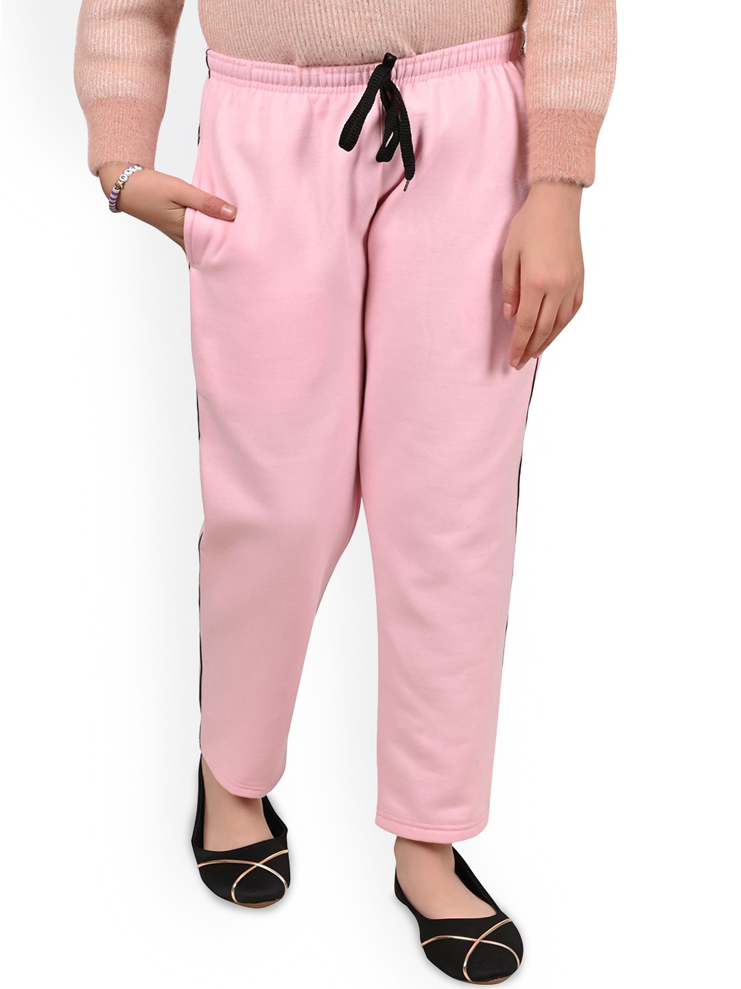 

BAESD Girls Mid Rise Track Pants, Pink