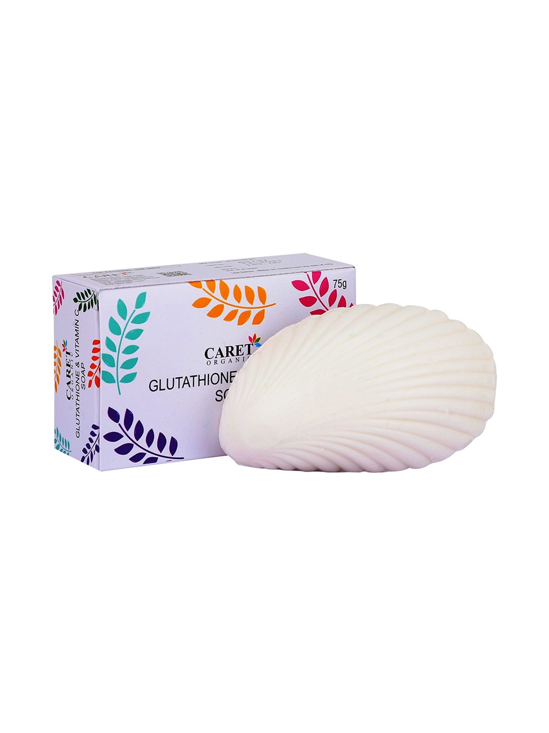 

CARET ORGANIC Set Of 2 De-Tan Face Pack 100g With Glutathione Soap 75 g, White