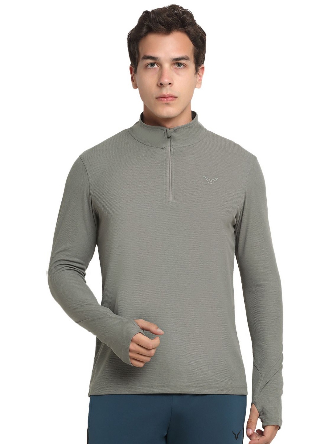 

Invincible Men Quarter Zip Pullover, Olive