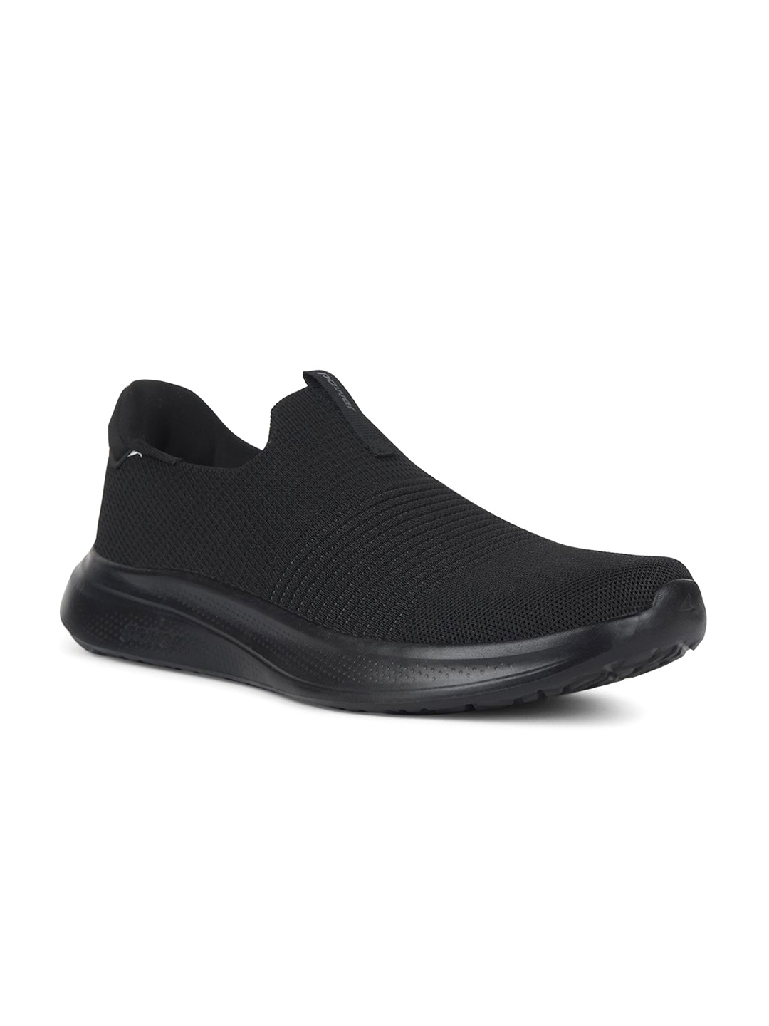 

Power Men Round Toe Slip-On Sneakers, Black