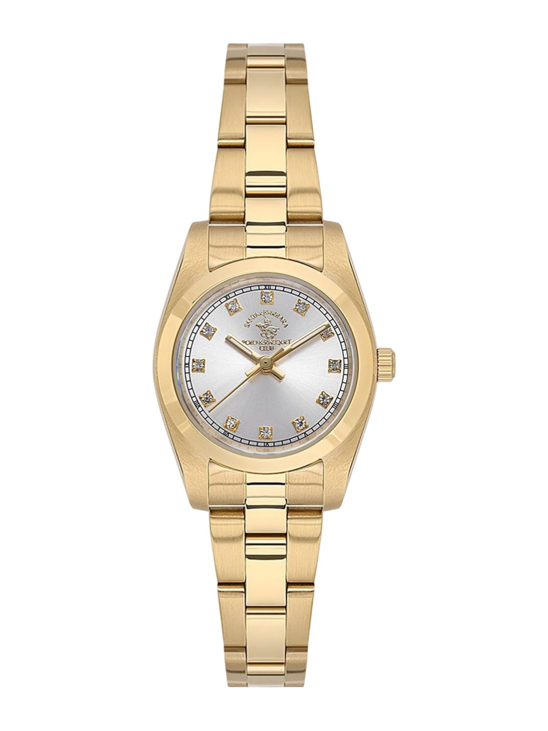 

SANTA BARBARA POLO & RACQUET CLUB Women Dial & Straps Analogue Watch SB.4.10012-4, Gold