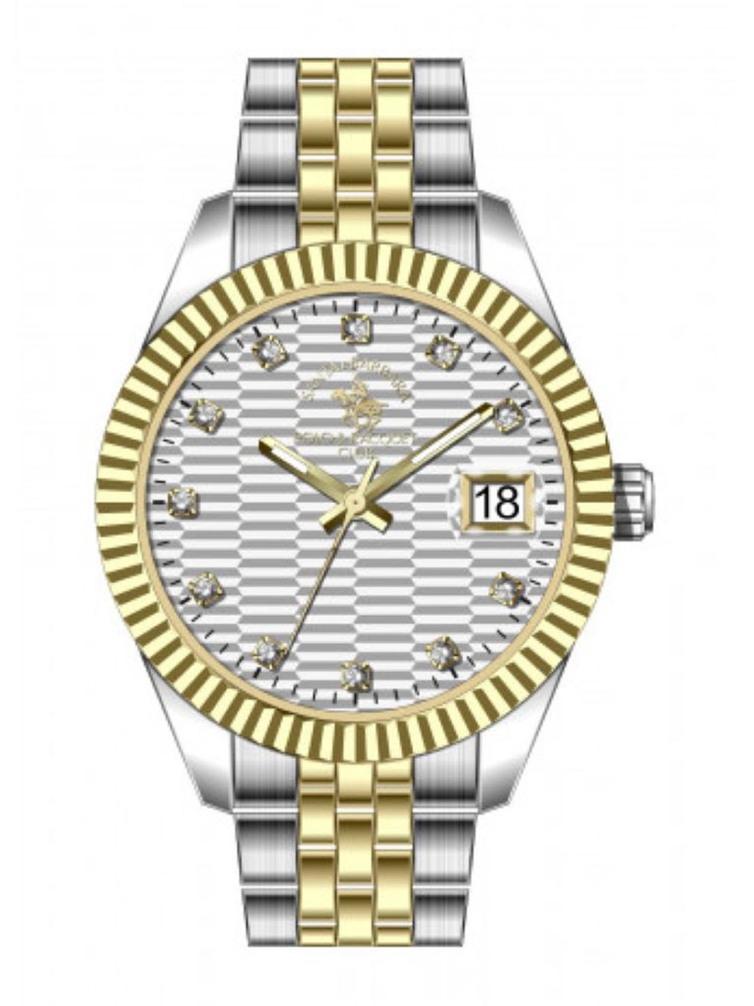 

SANTA BARBARA POLO & RACQUET CLUB Women Bracelet Style Straps Analogue Watch SB.1.10643-6, Multi