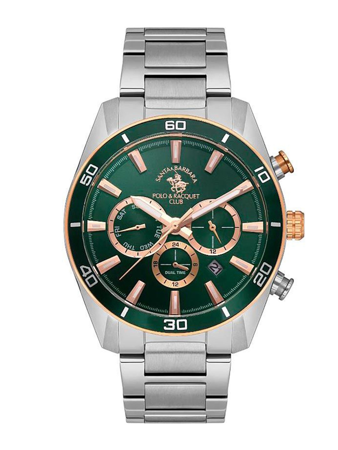 

SANTA BARBARA POLO & RACQUET CLUB Men Chronograph Analogue Watch SB.1.10498-3, Green