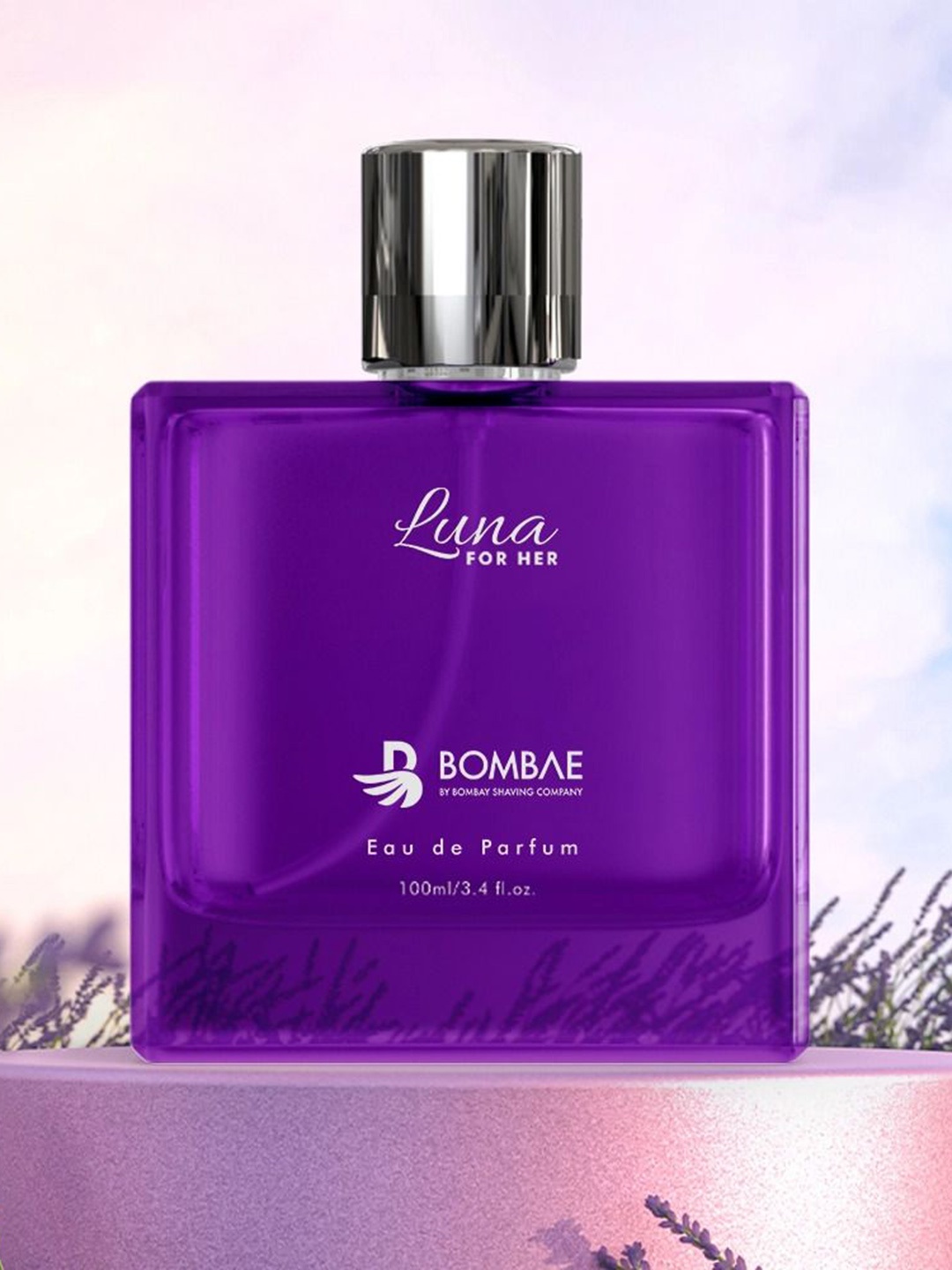 

BOMBAE Women Luna Long lasting Eau De Parfum - 100ml, Purple