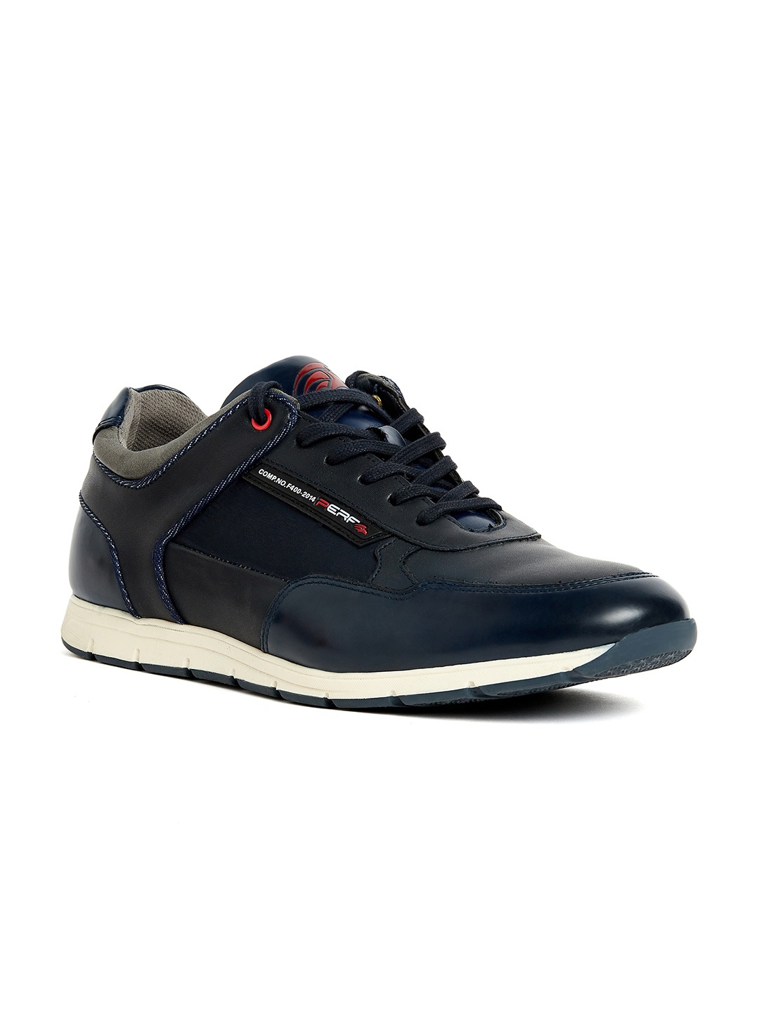 

PERF Men Mesh Running Sports Shoes, Navy blue