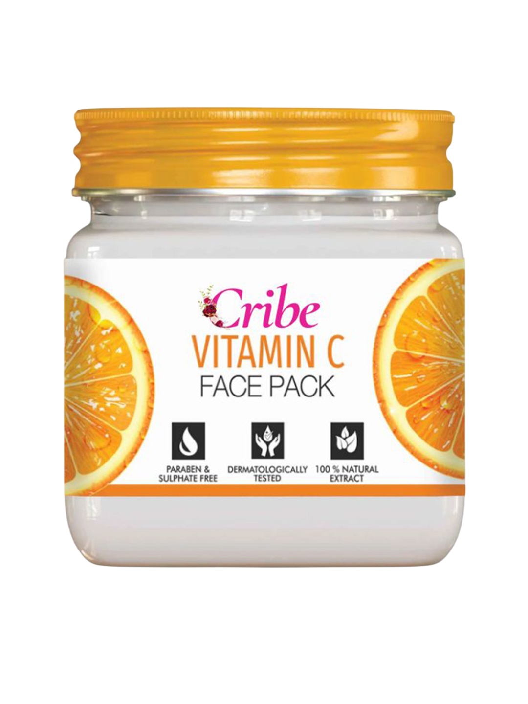 

CRIBE Vitamin C Face Pack - 380 ml, Orange