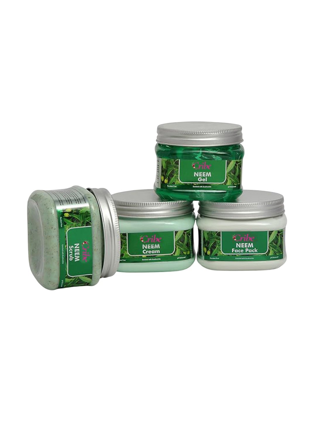 

CRIBE Neem Face Scrub 150 g, Green